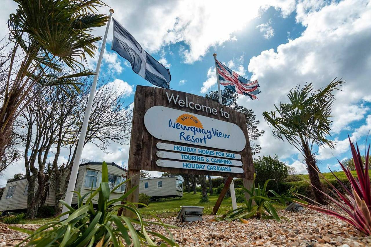 Newquay Bay Porth Caravan Hotel Bagian luar foto