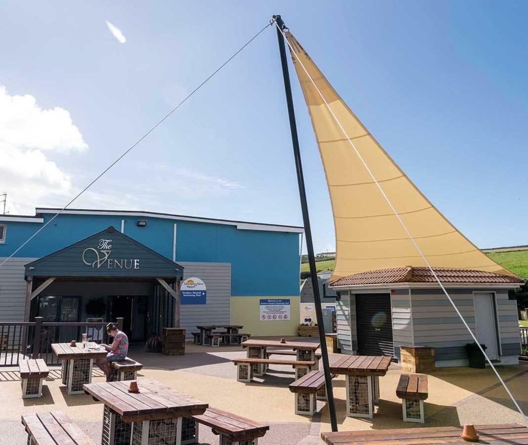 Newquay Bay Porth Caravan Hotel Bagian luar foto
